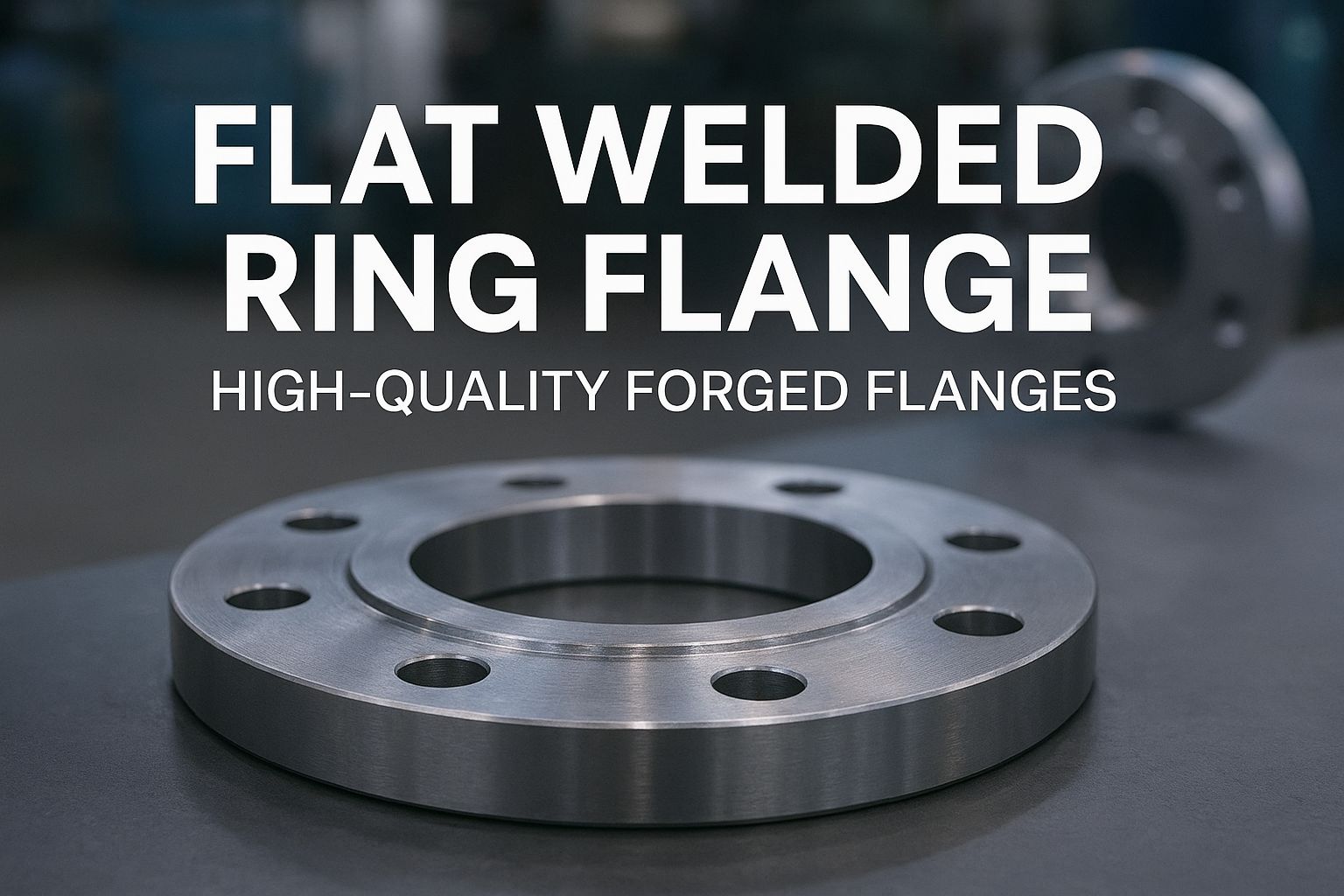 📌 Flat Welded Ring Flange – High-Quality Forged Flanges for Global Industry